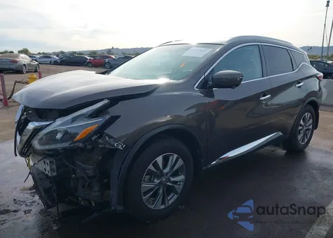 2018 Nissan Murano Sl из США, поврежденный, VIN 5N1AZ2MH6JN169087